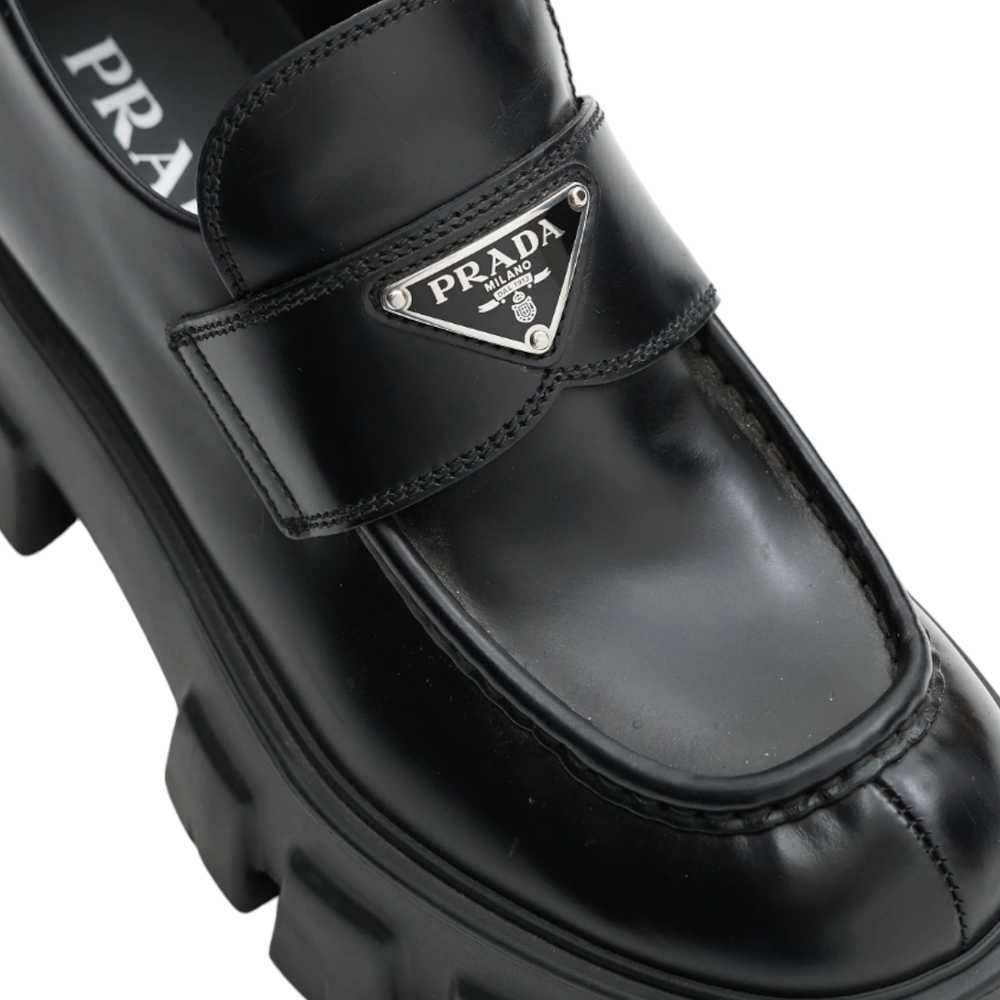 Product Details Prada Black Brushed Leather Monli… - image 7