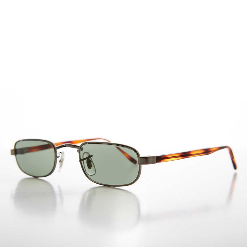 Micro Rectangular Vintage Sunglass - Roman - image 5