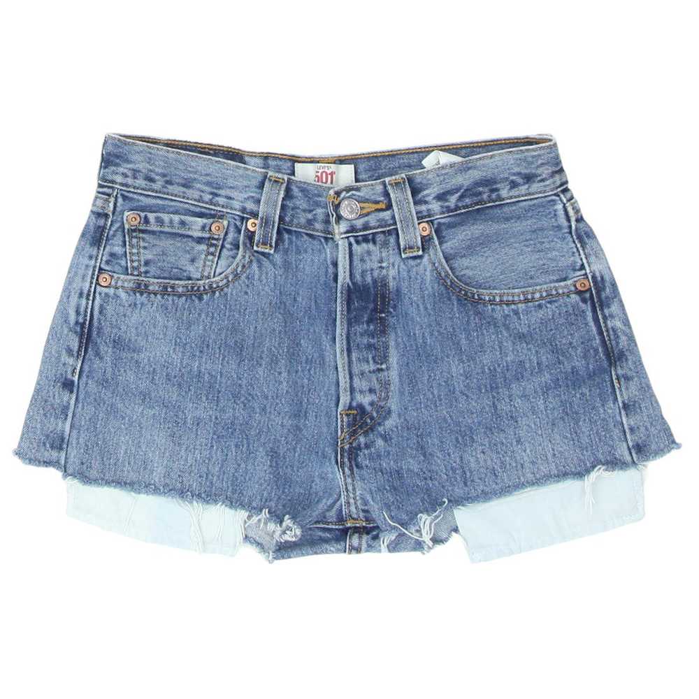 Ladies Levi Strauss 501 Custom Denim Shorts - image 1