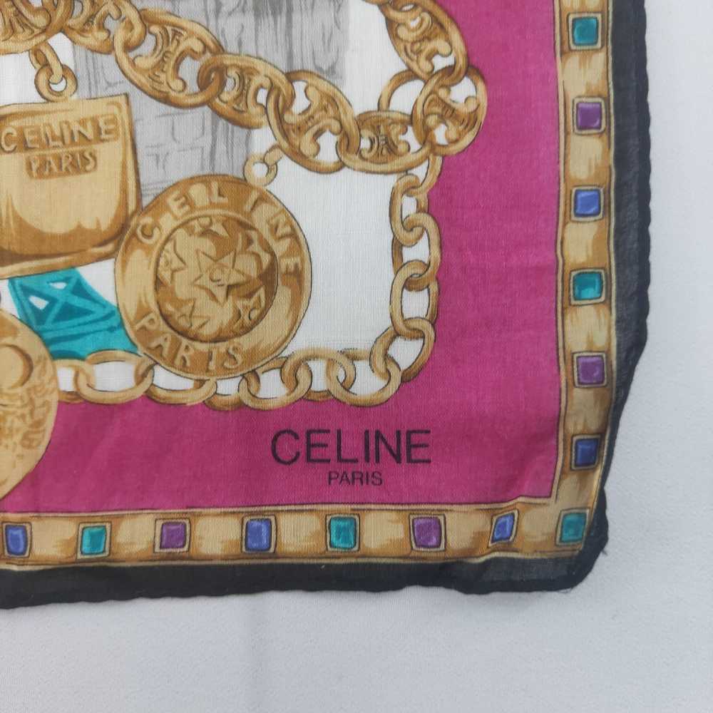 Celine × Luxury × Vintage Celine handkerchief nec… - image 2