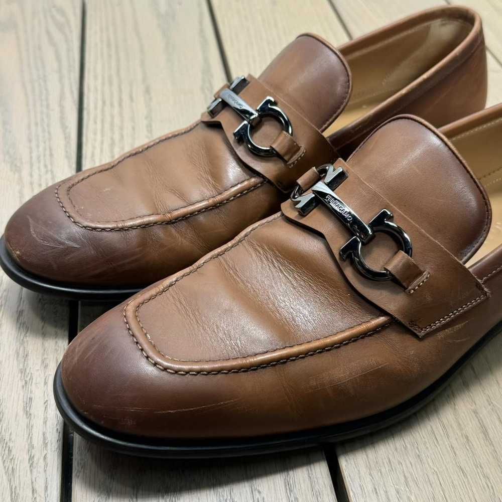 Salvatore Ferragamo Leather lace ups - image 3