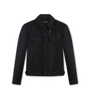 Tom Ford Western Twill Jacket - Black