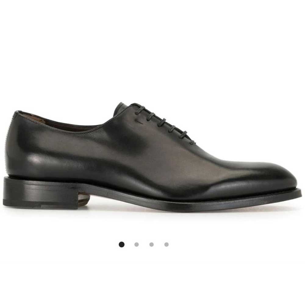 Salvatore Ferragamo Leather lace ups - image 12