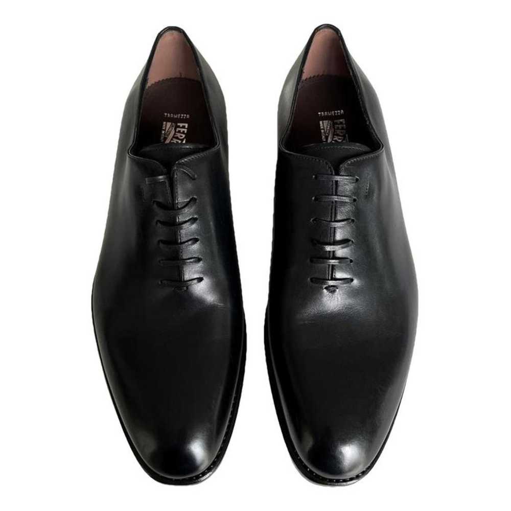 Salvatore Ferragamo Leather lace ups - image 1