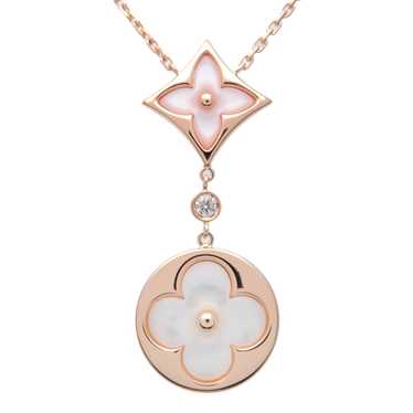 Louis Vuitton Color Blossom 1P Diamond Pearl Neck… - image 1