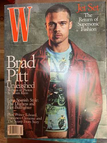 Vintage Vintage W Magazine Brad Pitt/ Steven Klein