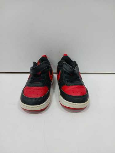 Jordan Nike Black & Red Kids Shoes Size 8c