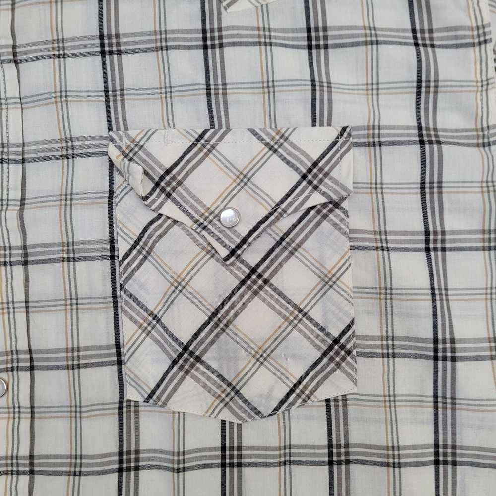 Other Vintage Ely-Cattleman Baggy Plaid Button Sh… - image 11