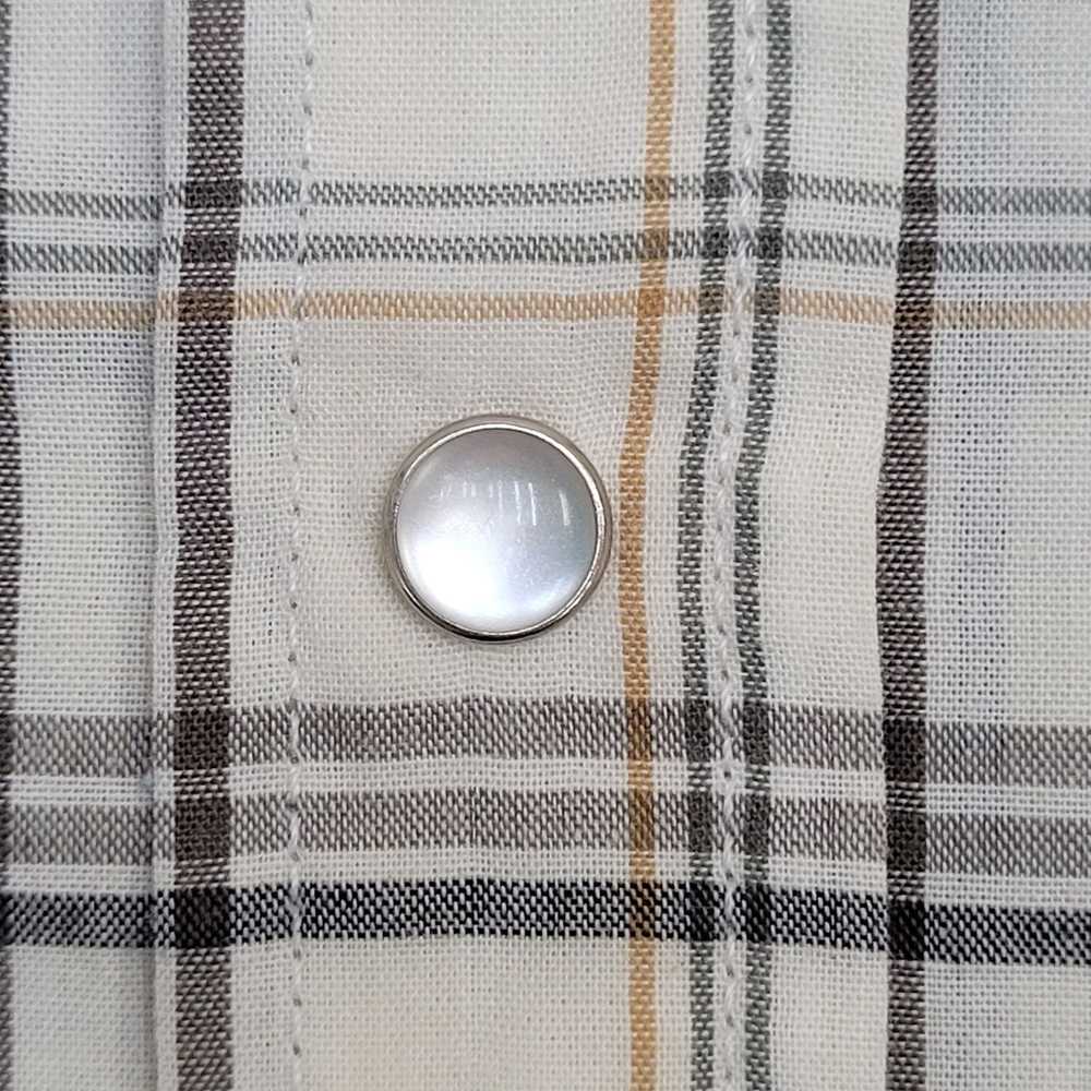 Other Vintage Ely-Cattleman Baggy Plaid Button Sh… - image 2