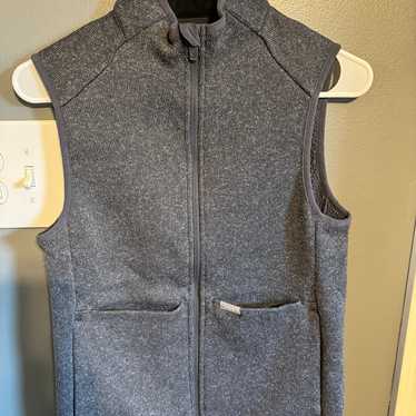Figs On-Shift Sweater Knit Vest Charcoal XS - image 1