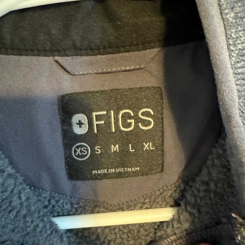 Figs On-Shift Sweater Knit Vest Charcoal XS - image 3