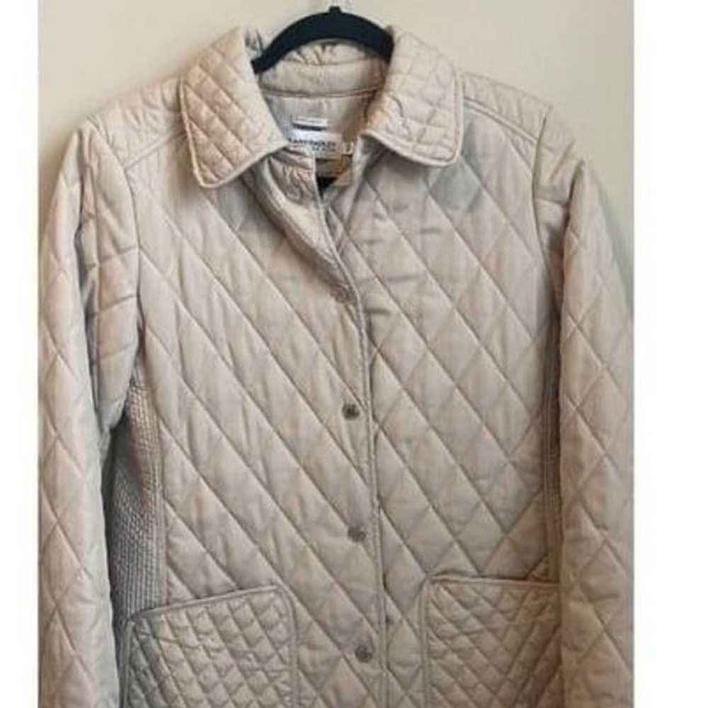 Hilary Radley NEw York Quilted Jacket S - image 2
