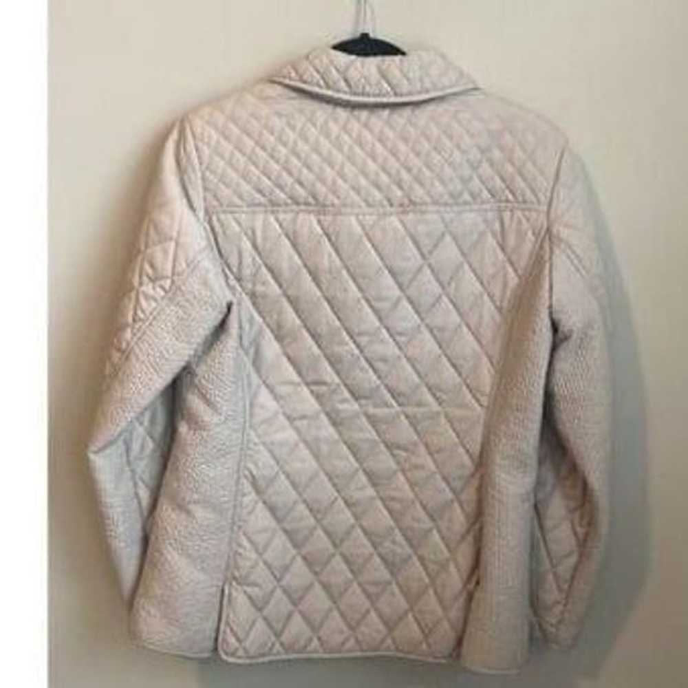 Hilary Radley NEw York Quilted Jacket S - image 4