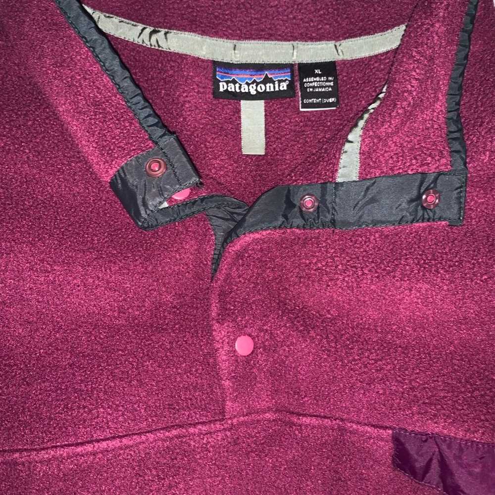 Vintage Patagonia Snap T Fleece Pullover Jacket W… - image 2