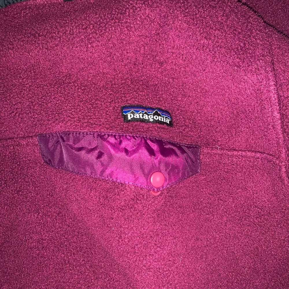 Vintage Patagonia Snap T Fleece Pullover Jacket W… - image 3