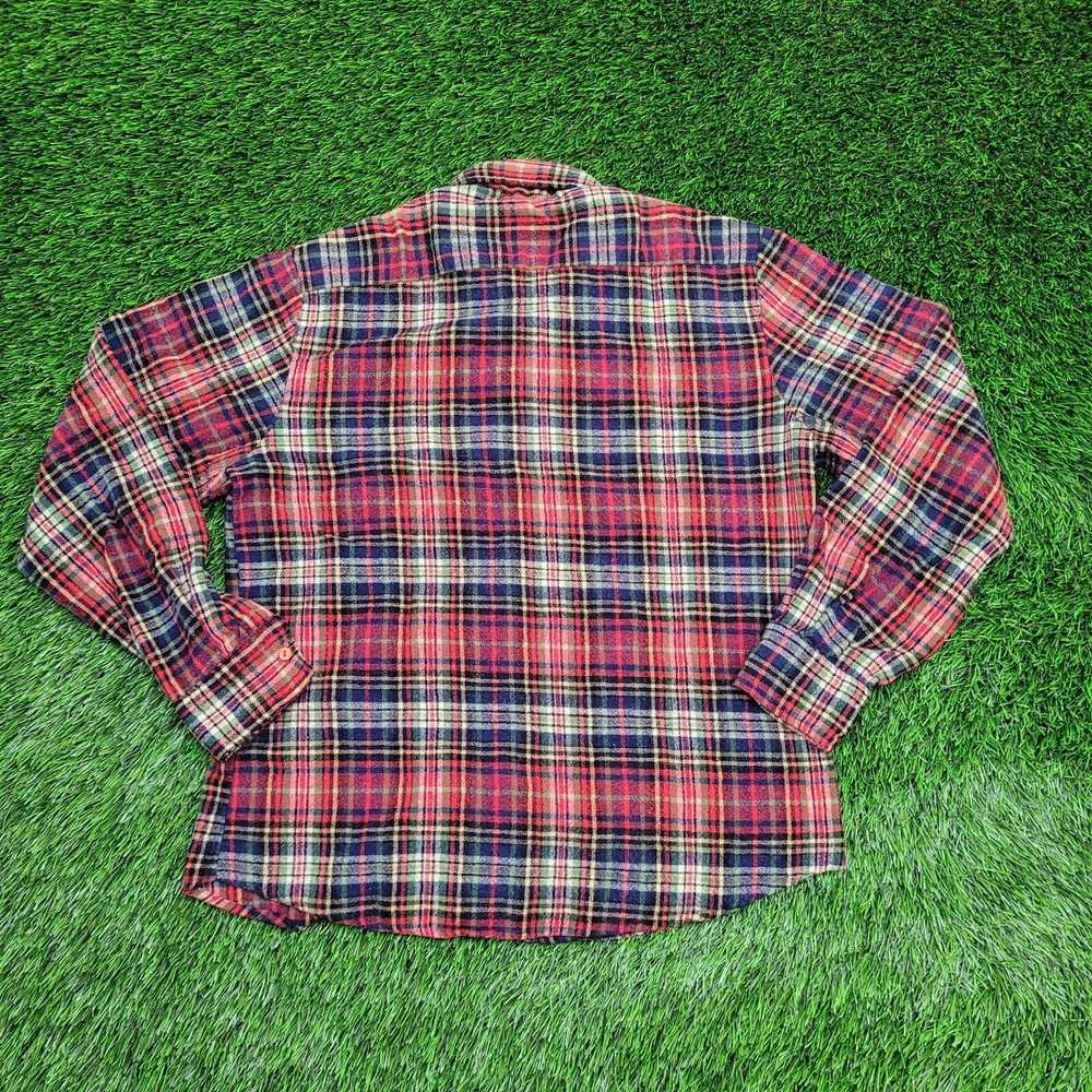 Vintage Vintage Campus Flannel Shirt Womens Mediu… - image 2