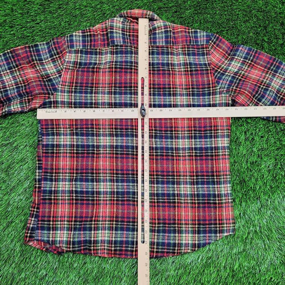 Vintage Vintage Campus Flannel Shirt Womens Mediu… - image 5