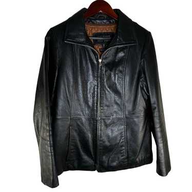 Vintage Wilsons Leather Jacket Women's Size M Bla… - image 1
