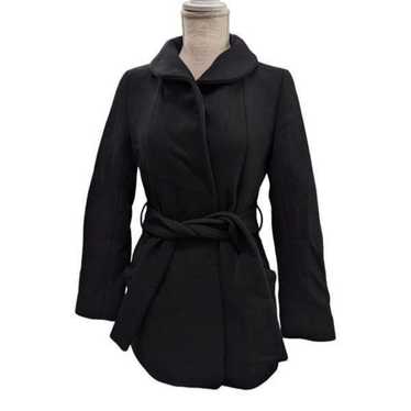 Aritzia Wilfred Wool Cashmere Coat Size XS in Bla… - image 1