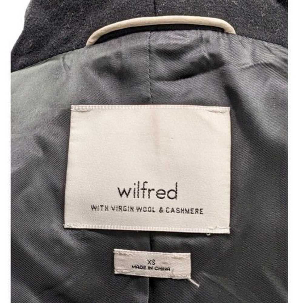 Aritzia Wilfred Wool Cashmere Coat Size XS in Bla… - image 9