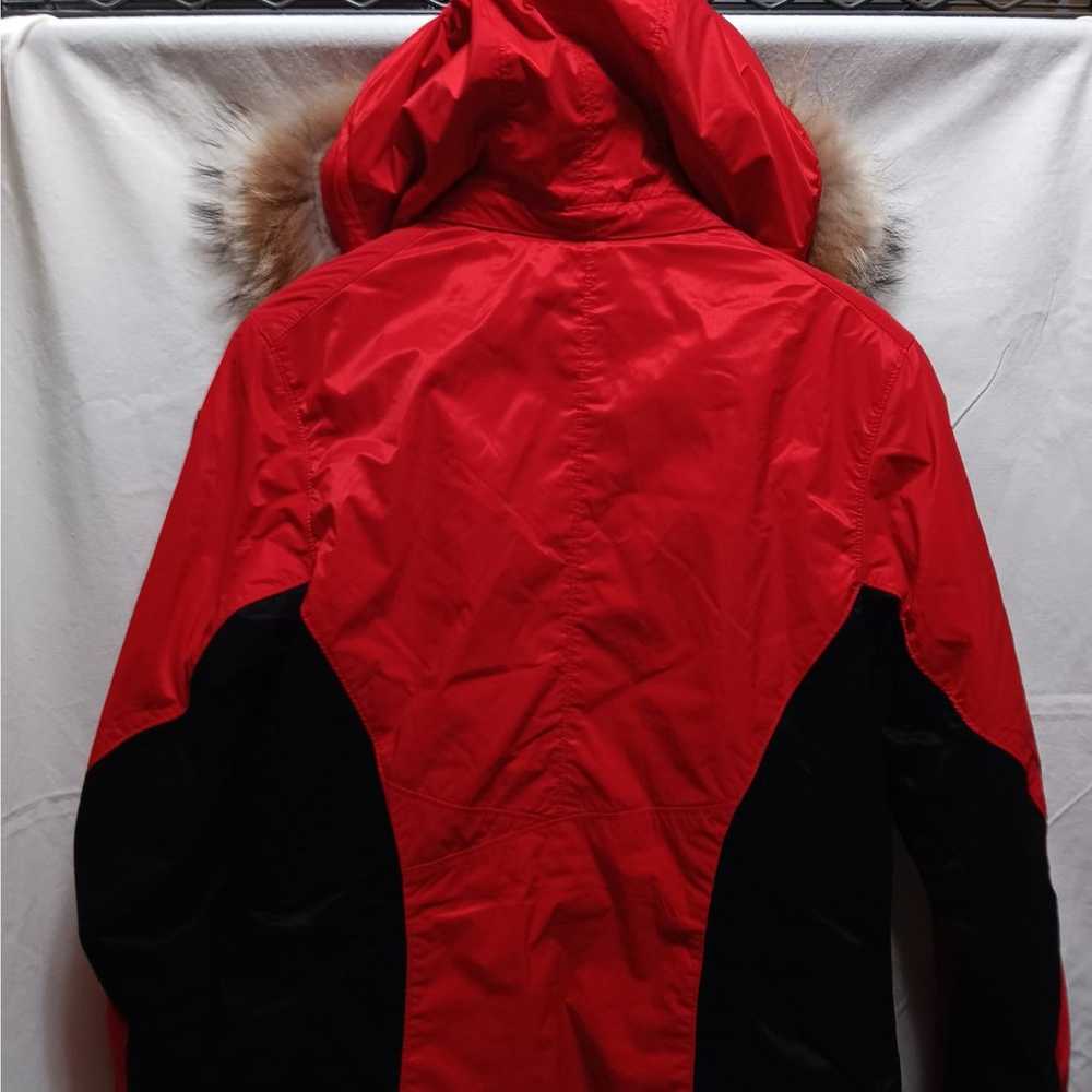 Spyder Women's Size 10 Ski Jacket Coat Red With g… - image 4