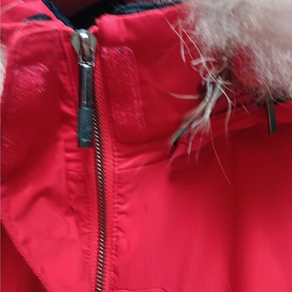 Spyder Women's Size 10 Ski Jacket Coat Red With g… - image 8