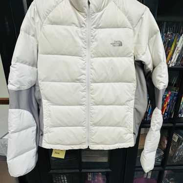 North Face Womens Puffer Jacket  600 fill White Go