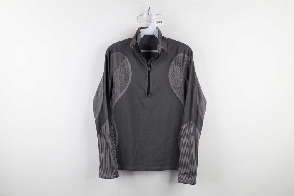 Nike × Vintage Nike Pro Knit Half Zip Pullover Sw… - image 1