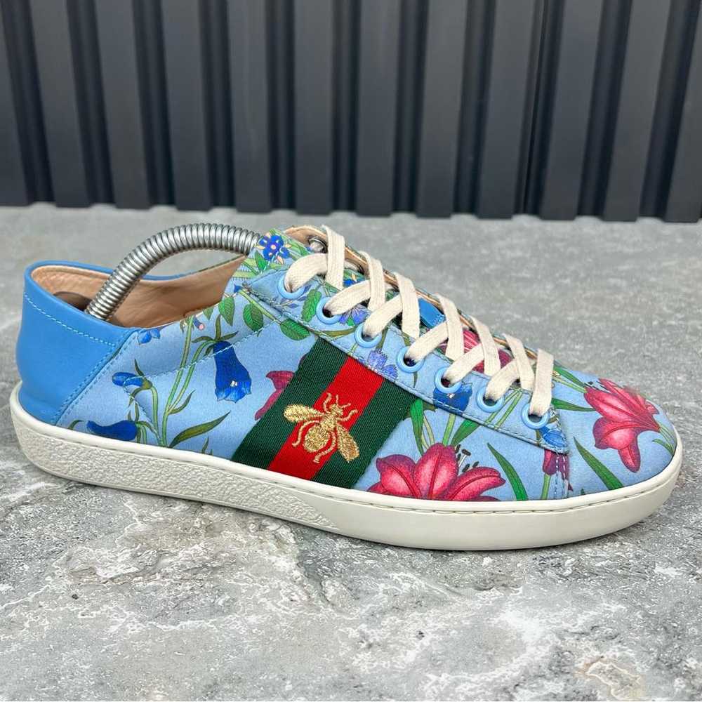 Gucci Ace cloth trainers - image 10