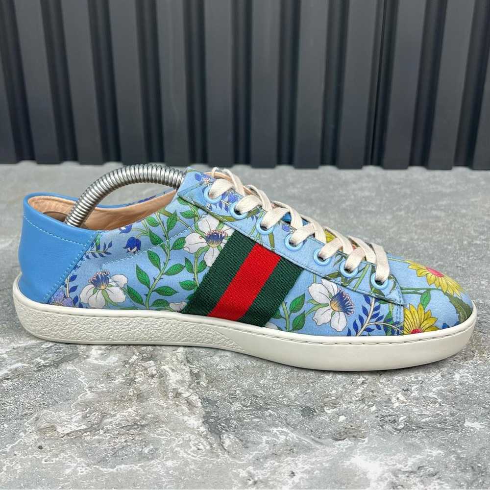 Gucci Ace cloth trainers - image 11