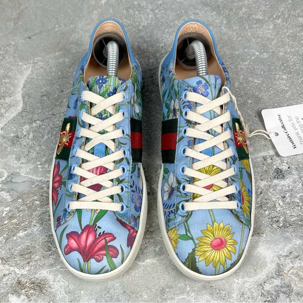 Gucci Ace cloth trainers - image 6