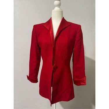 Christian Dior Red vintage wool blazer Suit coat 6