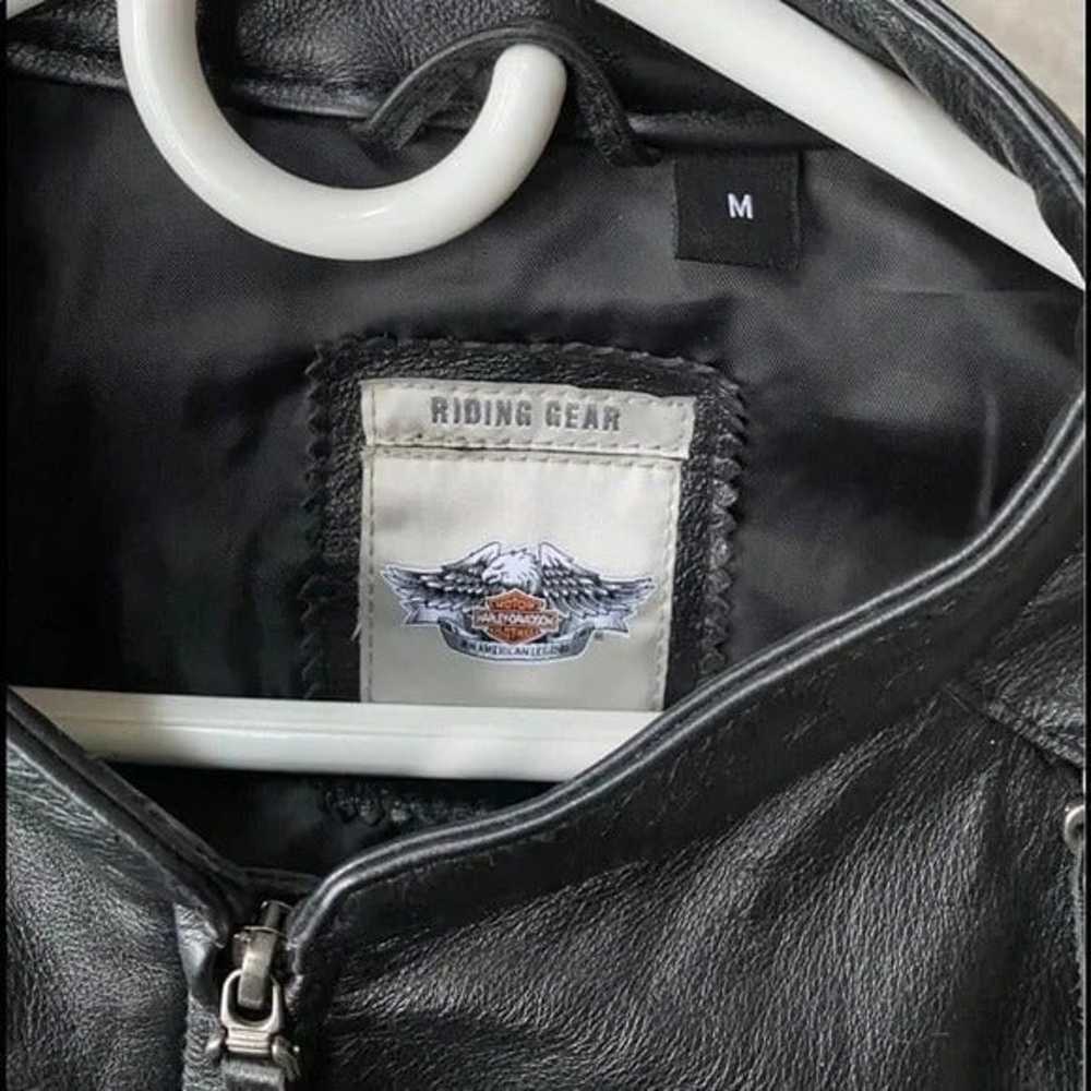 Harley Davidson Authentic Real Leather Jacket - image 3