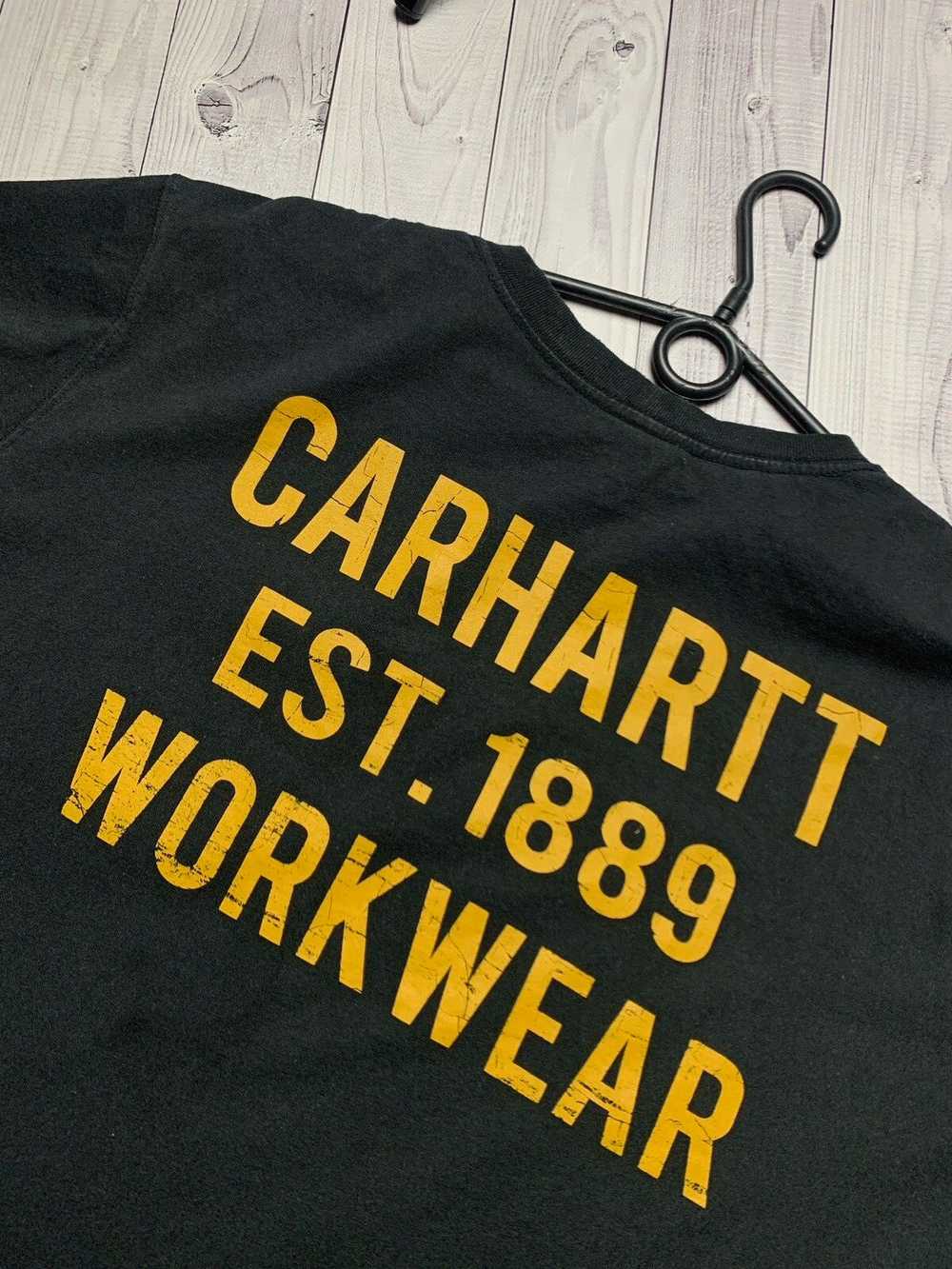 Carhartt × Carhartt Wip × Vintage Vintage tee Car… - image 6