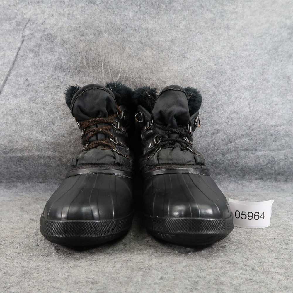Sorel Boots Womens 9 Lace Up Winter Snow Faux Fur… - image 3