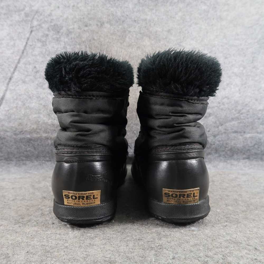 Sorel Boots Womens 9 Lace Up Winter Snow Faux Fur… - image 5