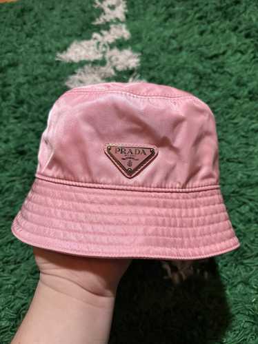Prada Prada Re-Nylon Bucket Hat Pink