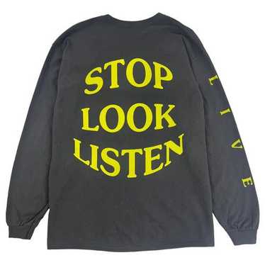 Travis Scott TRAVIS SCOTT STOP LOOK LISTEN LONGSL… - image 1