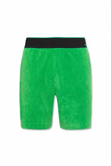 Bottega Veneta o1w1db10624 Shorts in Black/Green