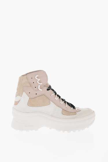 Jil Sander og1mm0624 Suede Leather Hi-Top Sneaker… - image 1