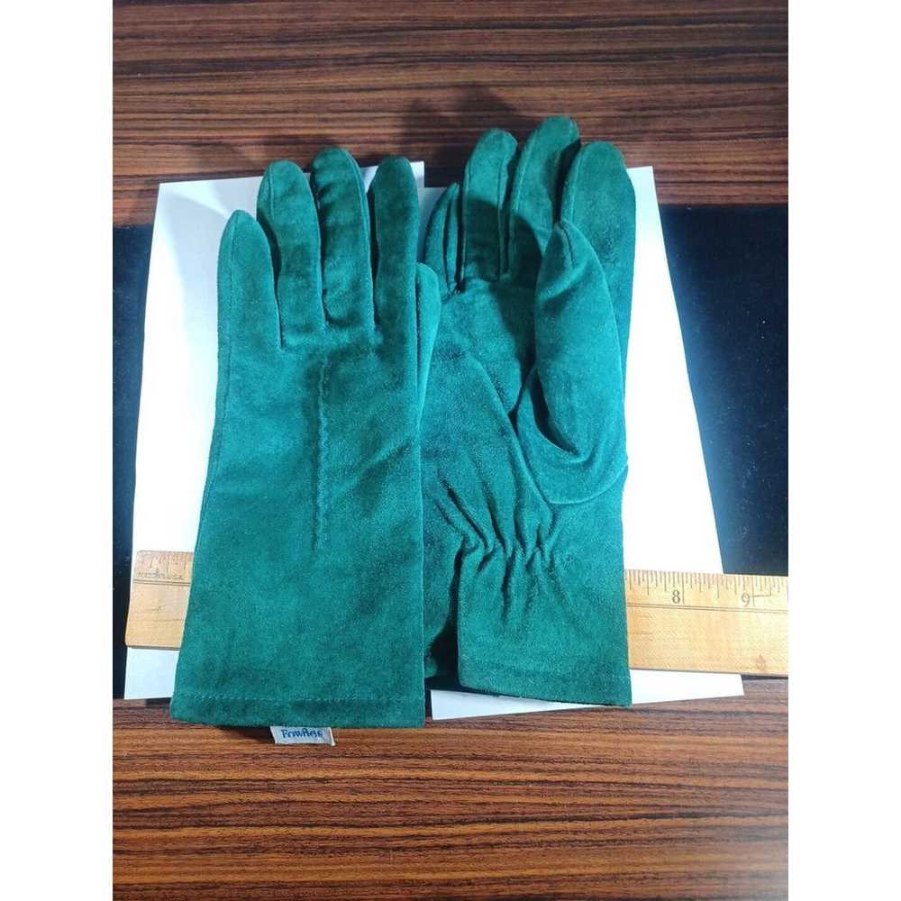 Vintage Fownes Fine Imported Suede Gloves Womens … - image 1