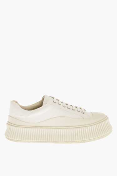 Jil Sander og1mm0624 Leather Lining Canvas Olona P