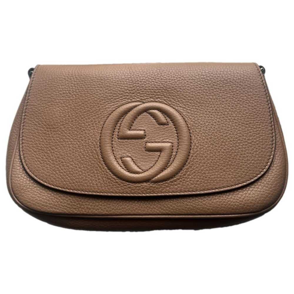 Gucci Soho Long Flap leather crossbody bag - image 1