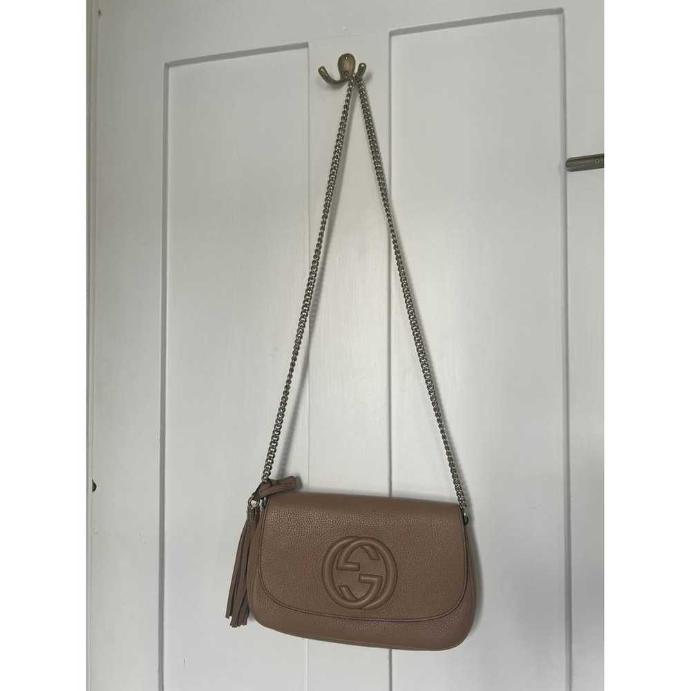 Gucci Soho Long Flap leather crossbody bag - image 7