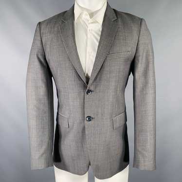 Theory Short Grey Wool Notch Lapel Sport Coat - image 1