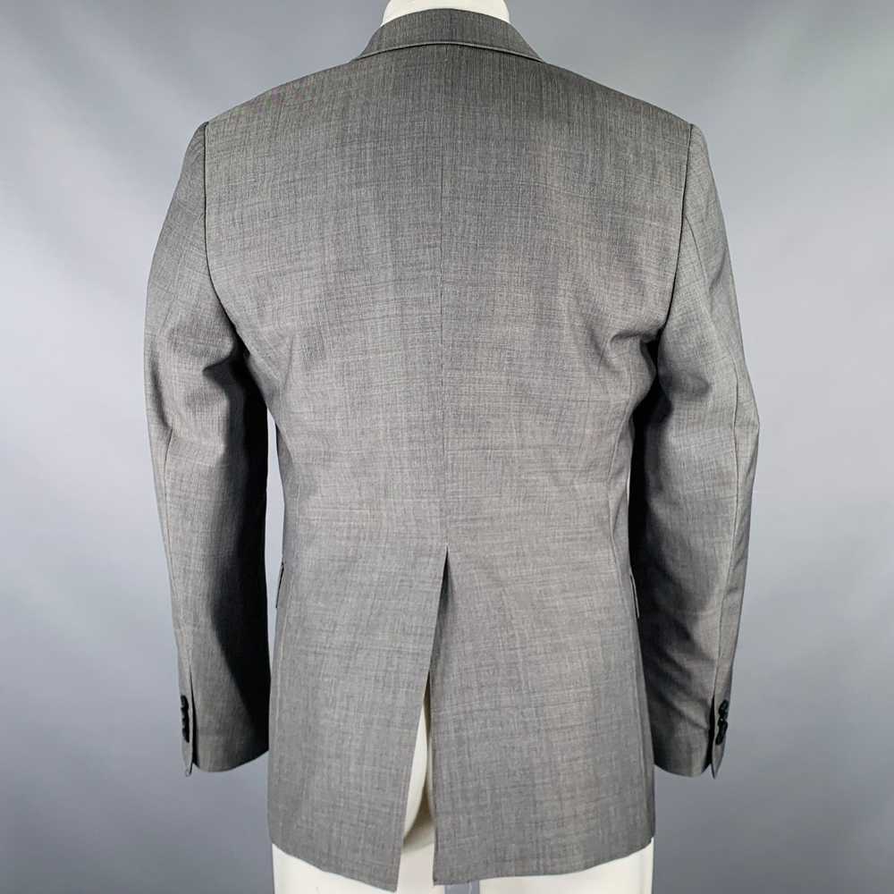 Theory Short Grey Wool Notch Lapel Sport Coat - image 3