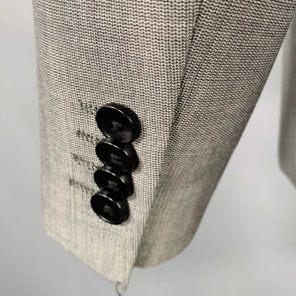 Theory Short Grey Wool Notch Lapel Sport Coat - image 4