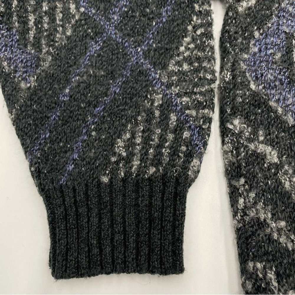 Vintage Jantzen Sweater Men Pullover Argyle Geome… - image 4
