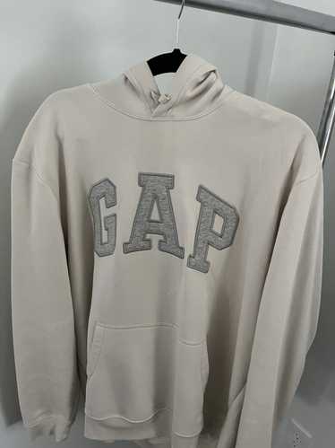 Gap Beige *GAP* Arch Logo Hoodie