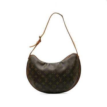 Louis Vuitton Croissant cloth handbag